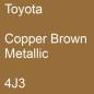 Preview: Toyota, Copper Brown Metallic, 4J3.